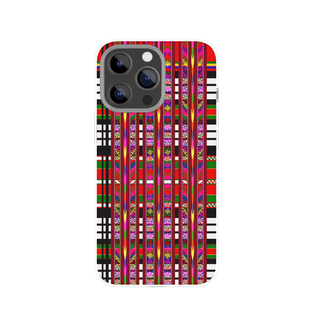 Hmar Puonlaisen Traditional Design Mobile Case